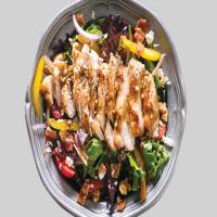 Chicken-Bacon Salad with Raspberry Vinaigrette_image