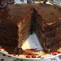 Fourteen Layer Chocolate Cake image