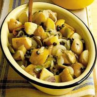 Patate in agrodolce (Sweet & sour warm potato salad) image