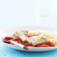 Halibut with Tomatoes and Fennel_image