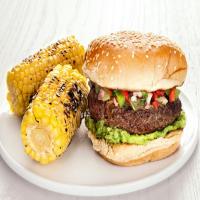 Burgers with Green Tomato Salsa image