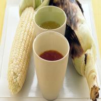 Grilled Corn with Seasoned Butter_image