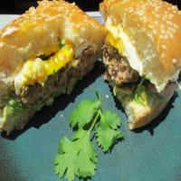 Mexican Burgers With Avocado & Fried Eggs image