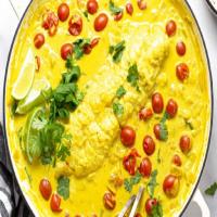 Tomato Coconut Curried Cod_image