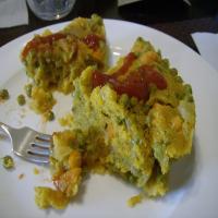 No Crust Cornmeal/Polenta Vegetable Pie image