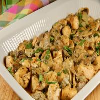Chicken with Artichokes and Mushrooms image