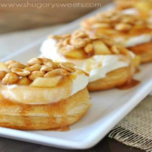 Apple Pie Doughnuts - Shugary Sweets_image