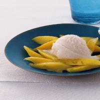 Lychee Coconut Sorbet with Mango and Lime_image
