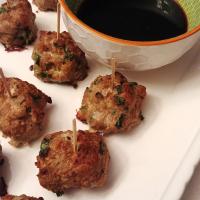Asian Turkey Meatballs image