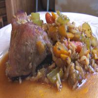 Cajun Pork Chops And Rice image