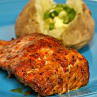 Barbeque Roasted Salmon image
