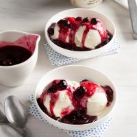 Easy Blueberry Sauce image