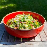 Antipasti Salad with Campfire Dressing_image