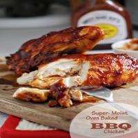 Super Moist Oven Baked BBQ Chicken Recipe - (4.4/5) image