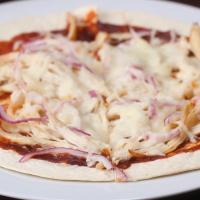 BBQ Chicken Tortilla Pizzas Recipe by Tasty_image