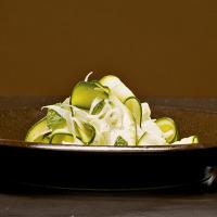 Zucchini-and-Fennel Salad With Pecorino and Mint image