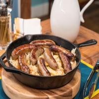 One-Pan Brats and Cabbage image
