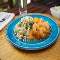 Mango-Glazed Shrimp with Riced Cauliflower image
