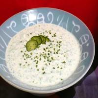 Cold Cucumber Soup image