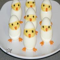 Hatching Chicks Deviled Eggs Recipe - (4.5/5) image