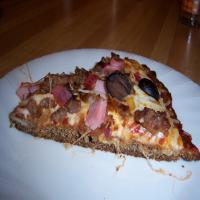 Low Carb Flax Pizza Crust_image