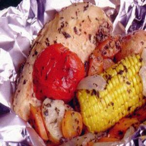 Grilled Chicken Pouches_image