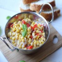Slow Cooker Chive-And-Onion Creamed Corn image