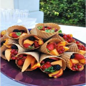 Waffle Cones with Fruit Recipe - (4.4/5)_image