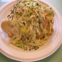 Chicken With Leeks and Cream image