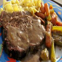 German-Style Beef Roast for the Crock Pot_image