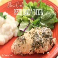 Slow Cooker Pesto Ranch Chicken Recipe_image