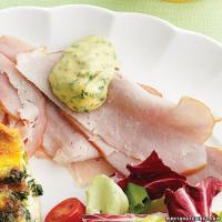 Ham with Parsley-Mustard Sauce_image