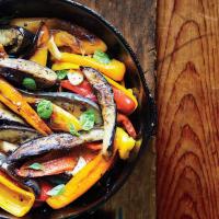 Spiced Peppers and Eggplant_image