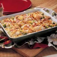 Baked Fish and Rice image