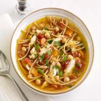 Chickpea Chicken-Noodle Soup image