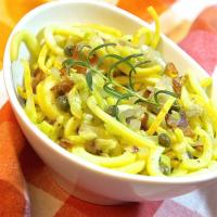 Savory Summer Squash with Bacon image