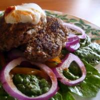 Middle Eastern Spiced Lamb Burger_image