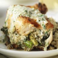 Chicken Stuffed with Asparagus & Feta_image