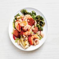 Grilled Shrimp and Escarole image