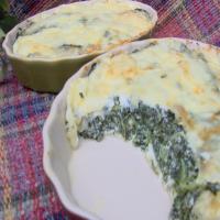 Low-Carb Muenster Spinach Pie image
