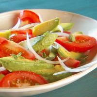 Tomato, Avocado, and Cilantro Salad image