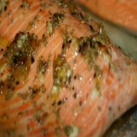 Broiled Steelhead Trout With Rosemary, Lemon and Garlic image
