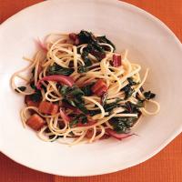 Bacon and Swiss Chard Pasta image