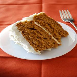 Pumpkin Spice Cake & Cream Cheese Frosting Recipe - (4.5/5)_image