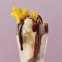 Vanilla Ice Cream with French Fries_image