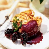 Grilled Salmon with Blackberry-Cabernet Coulis_image