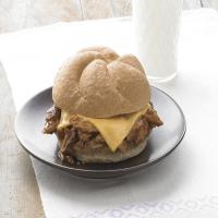 Hickory Slow-Cooker Pulled Pork Sandwiches image