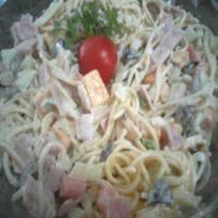 Pasta salad with Ranch dressing_image