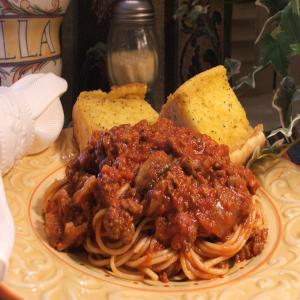 Hearty Homemade Italian Spaghetti Sauce image