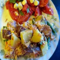 Smoked Salmon and Potato Salad image